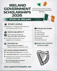 Government of Ireland International Education Scholarship