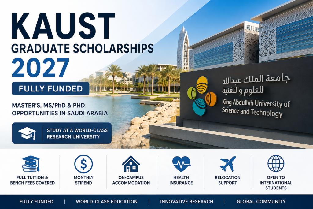 KAUST Graduate Scholarships 2027
